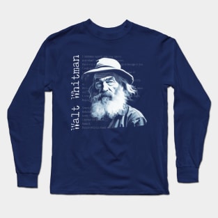 Walt Whitman Long Sleeve T-Shirt